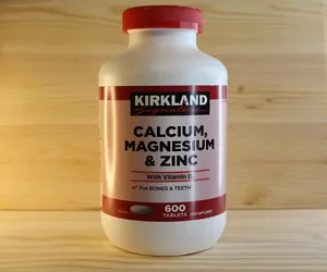 Kirkland Singnature CalciumMagnesium &amp; Zinc 600 Tablets