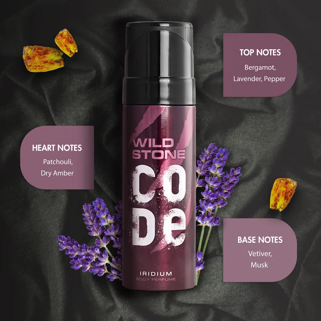 Wild Stone Code Iridium Body Perfume