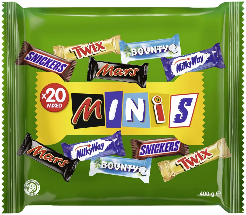 Mars Minis Mixed Chocolate 20x Pack