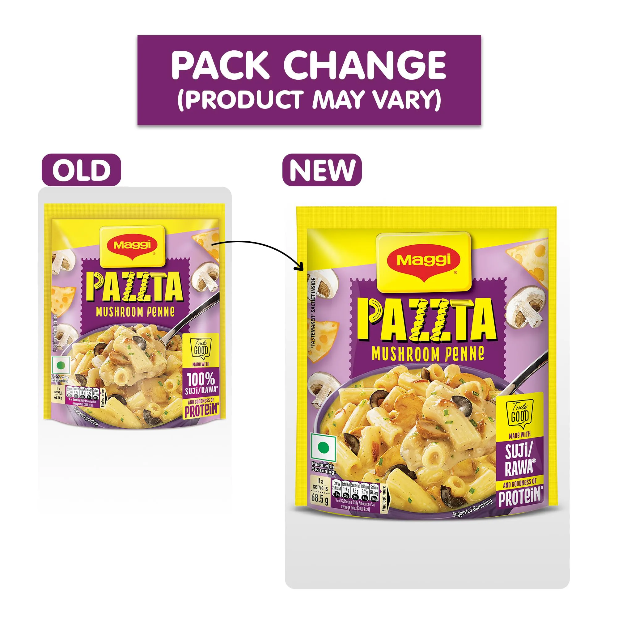 Maggi Mushroom Penne Pazzta 68.5g