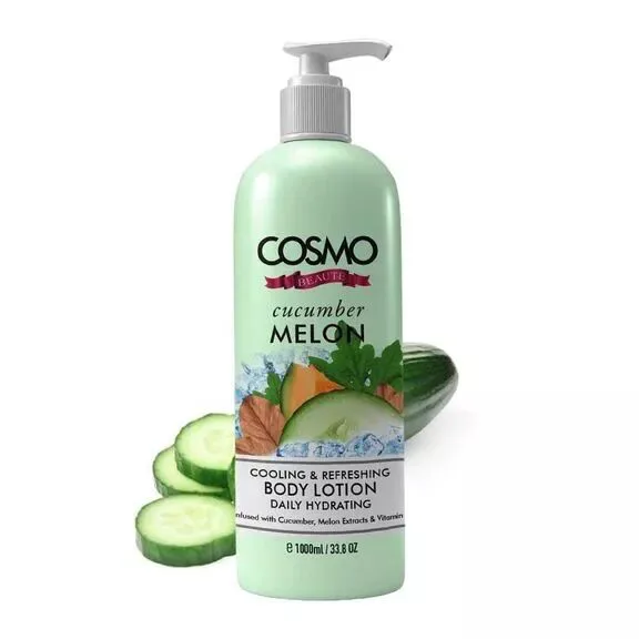 Cosmo Cucumber Melon Cooling & Refreshing Body Lotion 1000ml