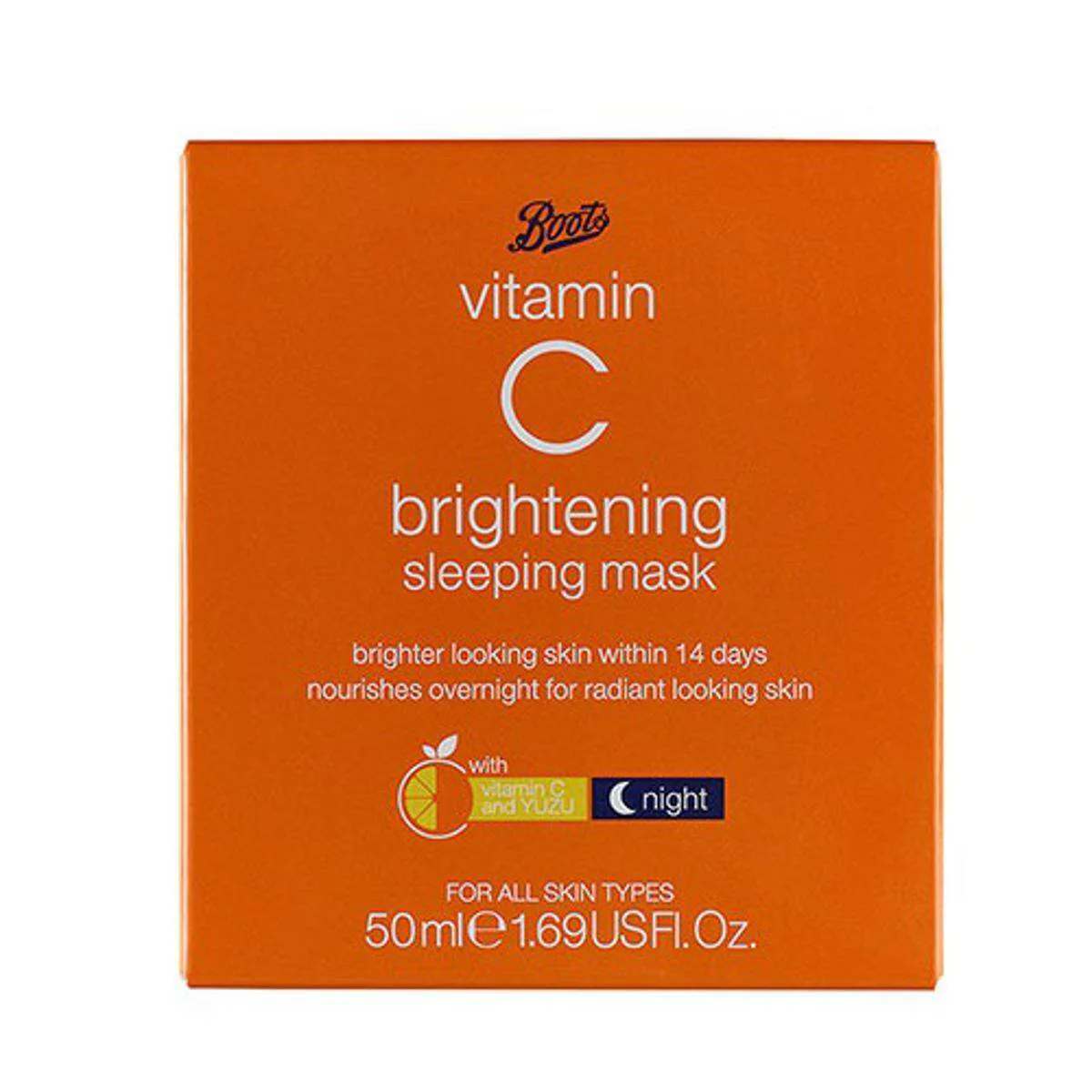Boots Vitamin C Brightening Sleeping Mask 50ml
