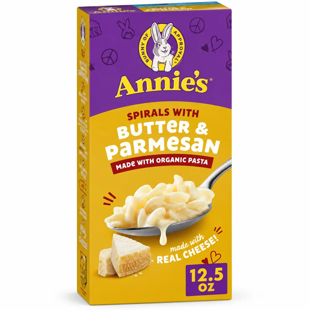 Annie's Spirals with Butter and Parmesan Pasta and Cheese