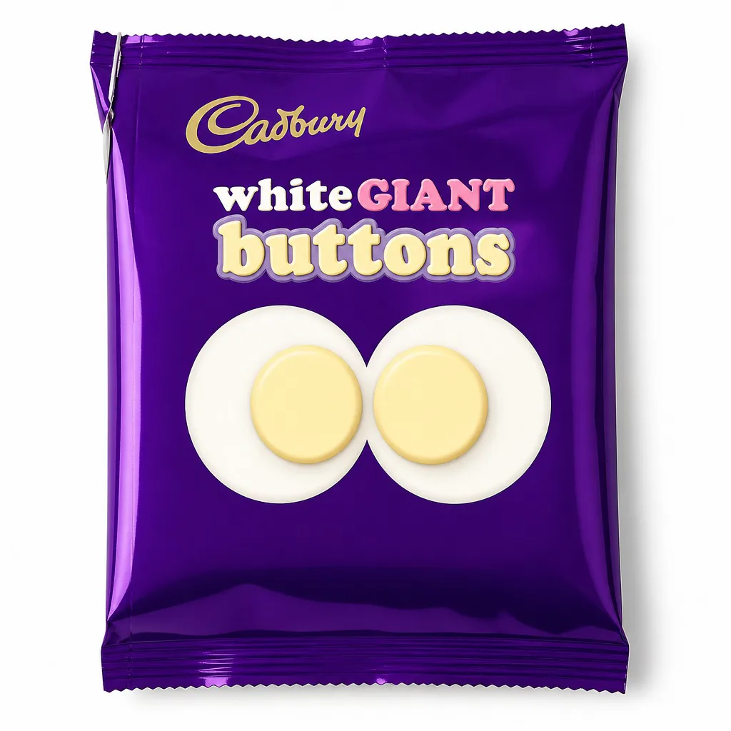 Cadbury White Buttons 110g