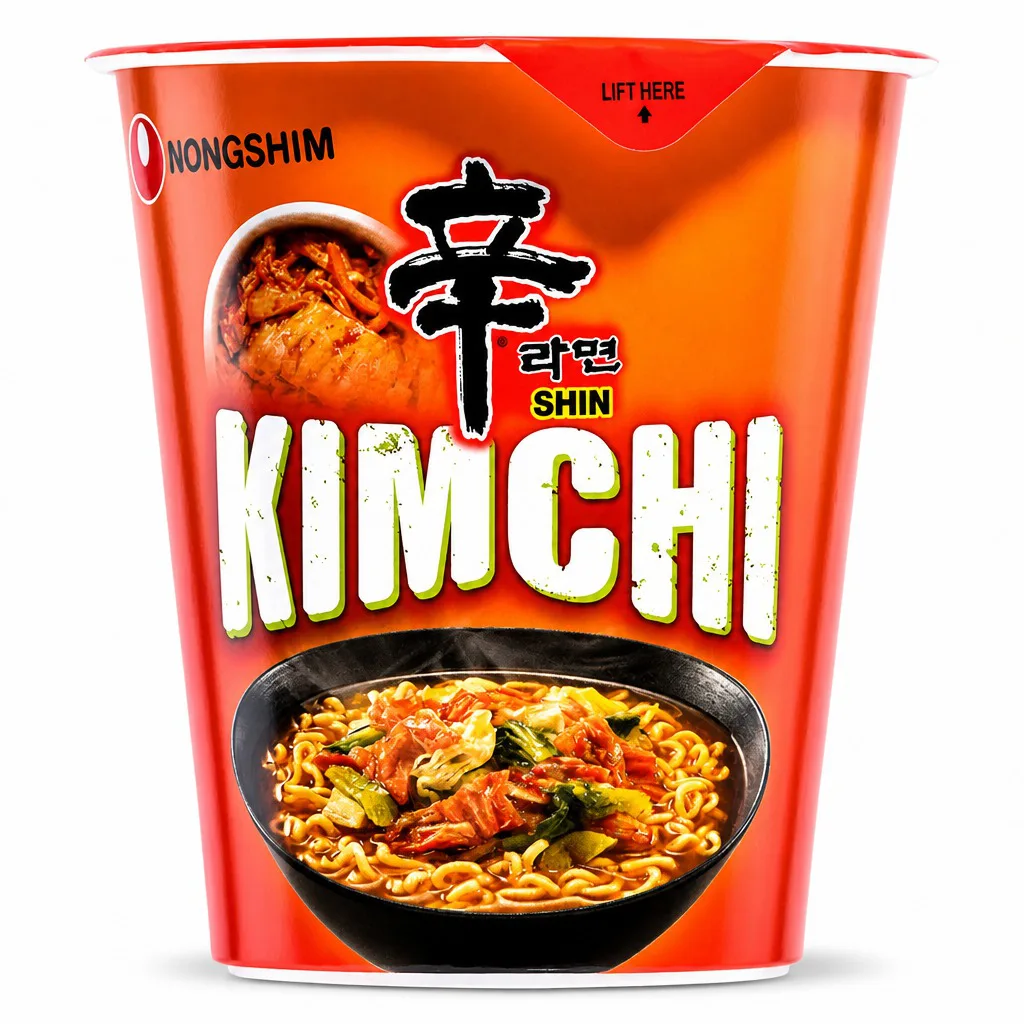 Nongshim Shin Kimchi Cup Noodles 75g