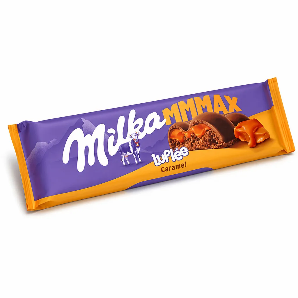 Milka Luflee Caramel 250g