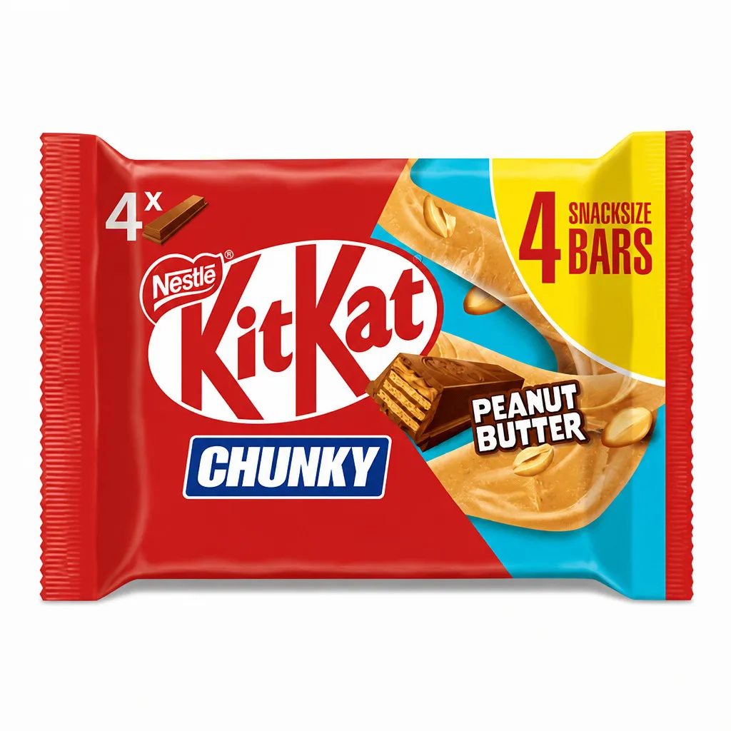 KitKat Chunky Peanut Butter 4 Pack