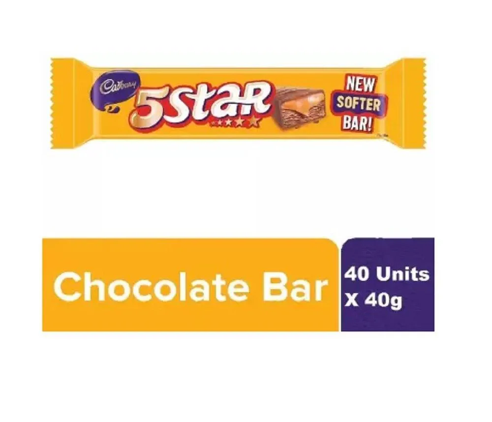 Cadbury 5 Star Chocolate 24g