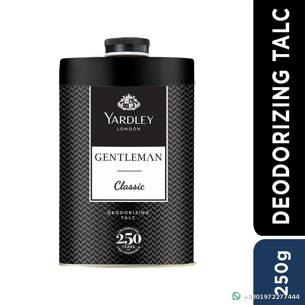 Yardley London Gentleman Classic Deodorizing Talc