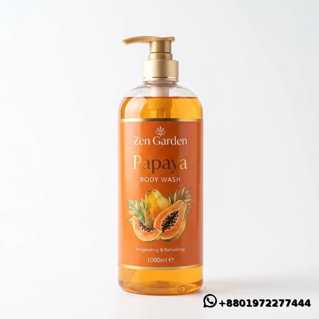 Zen Garden Papaya Body Wash 1000ml