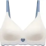 WMTSCP New ice sexy small chest comfortable underwear No steel ring sexy fit water bra women’s underwear
