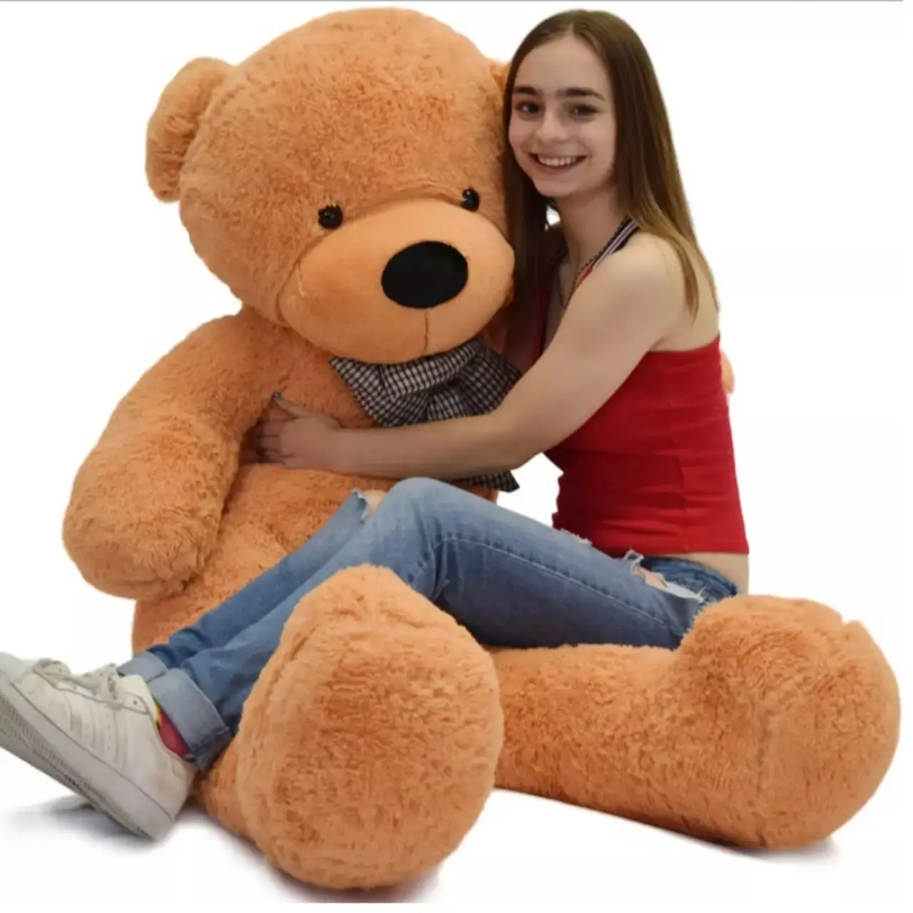Big Giant Teddy Bear 3.5 Feet-Cute Teddy Bear Pink-Valentines Day Bear