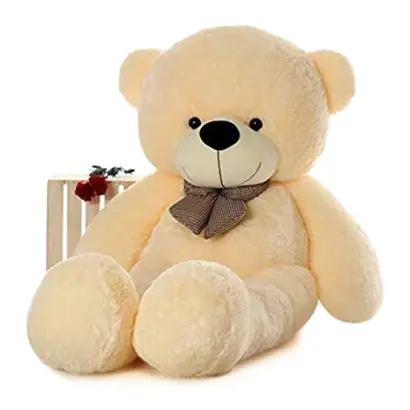 Teddy bear doll price in Bangladesh-teddy bear price 2.5 Feet cream color