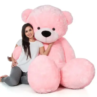 Large Size Teddy Bear Price-Happy Valentines Day Bear 5 Feet