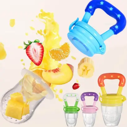 Kids Food Feeder Soother Teether for Eating Fresh Fruit Vegetables Meat
