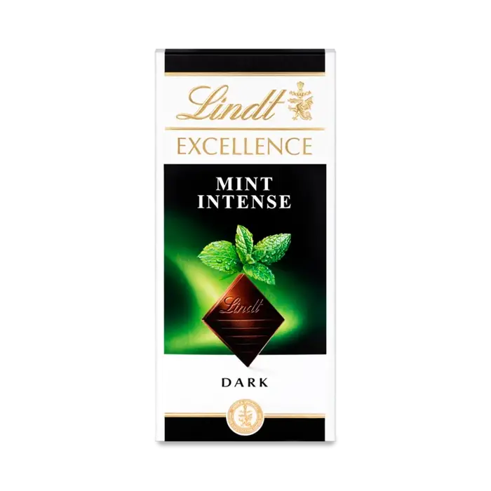 Lindt Excellence Mint Intense 100G