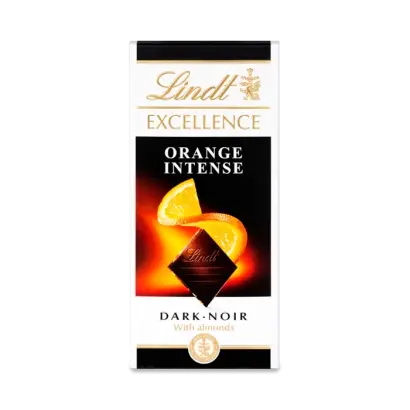 Lindt Excellence Orange Intense 100g