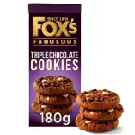 Fox's Biscuits Triple Chocolate Chunkie Cookie 180g