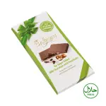 The Belgian No Sugar Added Milk Chocolate Bar With Hazelnuts 100g