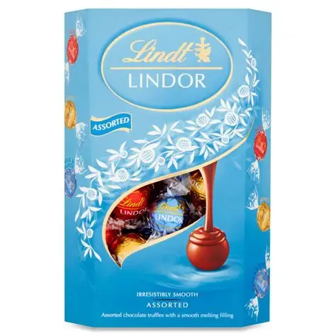 Lindt Lindor Assorted Milk White  Chocolate 337g