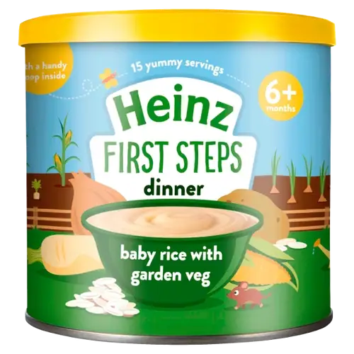 Heinz First Steps Baby Rice with Garden  Road 200g