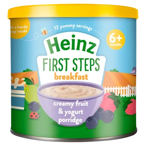 Heinz First Steps Creamy fruit & Yogurt  Porridge 240g