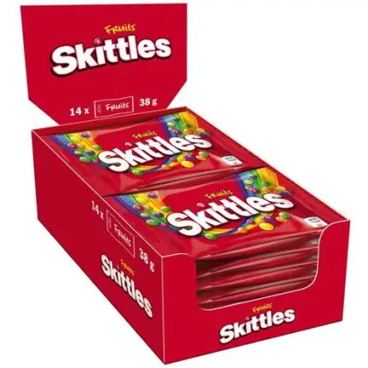 Skittles Fruits 14pcs Box 38g