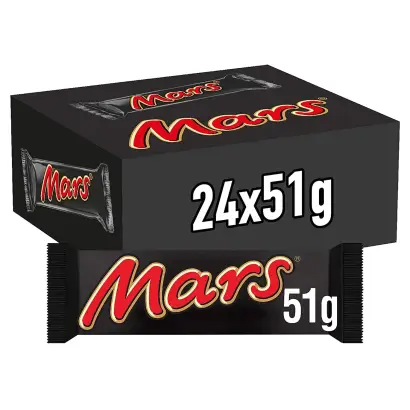 Mars Chocolate Bar 24pcs Box 1224g