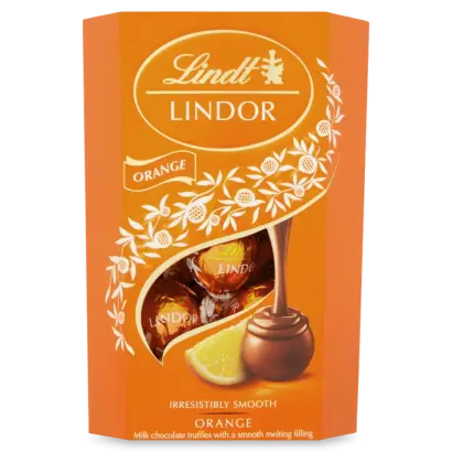 Lindt Lindor Orange 200g
