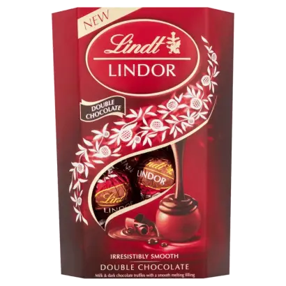Lindt Lindor Double Chocolate Truffles  200g