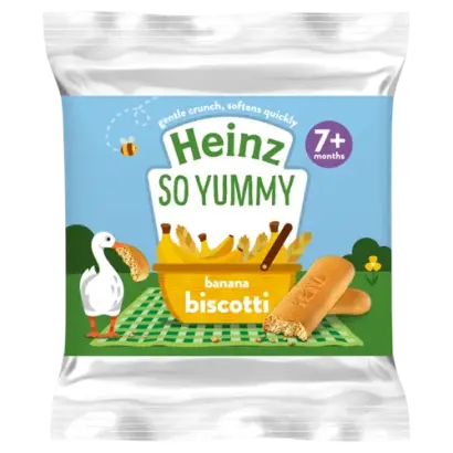 Heinz Banana Biscotti 7+ Month 60g