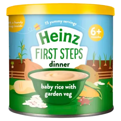 Heinz First Steps Baby Rice with Garden  Road 200g