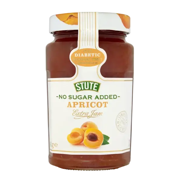 Stute No Sugar Added Apricot Jam 430g