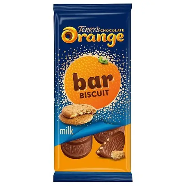 Terry's Orange Chocolate Bar Biscuit 100g