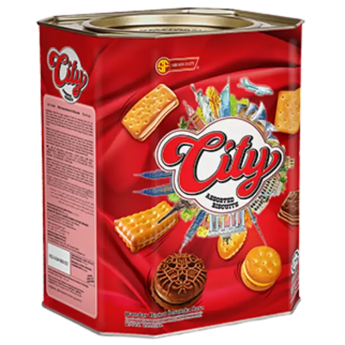 Shoon Fatt City Assorted Biscuits 600g