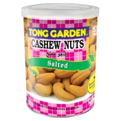 Tong Garden Salted Cashew Nuts Can, 150g