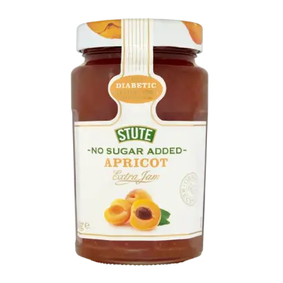 Stute No Sugar Added Apricot Jam 430g