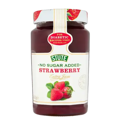 Stute No Sugar Added Strawberry Conserve 430g
