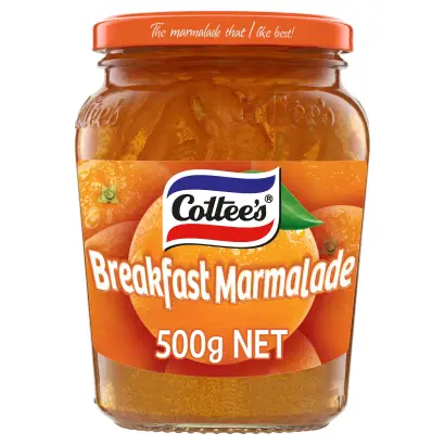 Cottee's Breakfast Marmalade Jam 500g