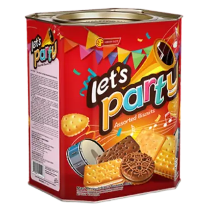 Shoon Fatt Lets Party Assorted Biscuits 600g