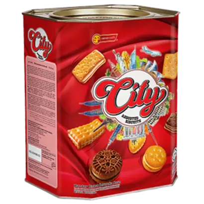 Shoon Fatt City Assorted Biscuits 600g