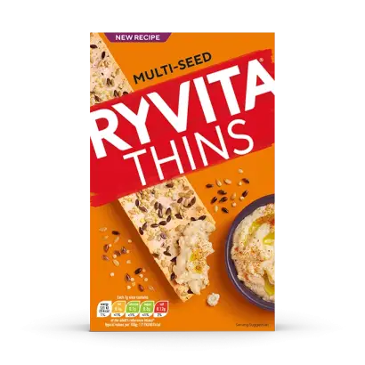 Ryvita Thins Multi-Seed Snack 125g