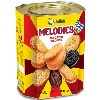 Julie's Melodies Assorted Biscuits 660g
