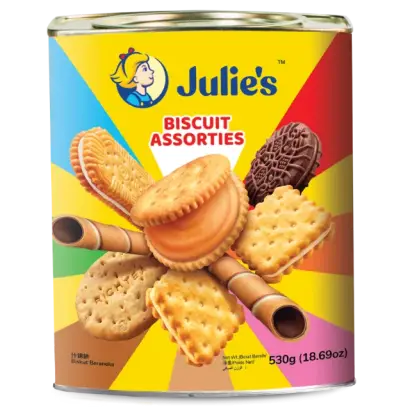 Julie's Assorted Biscuits 530g
