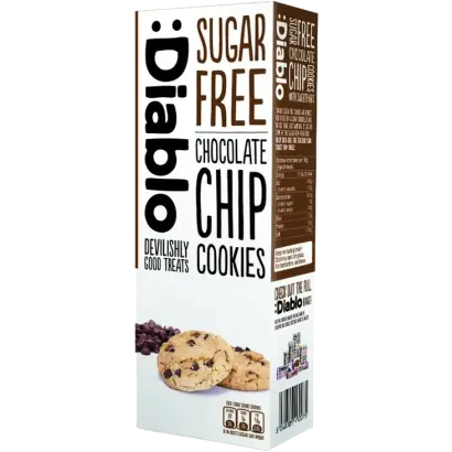 Diablo Sugar Free Chocolate Chip Cookies 310g