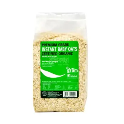 Dr Gram Organic Instant Baby Oats 500g