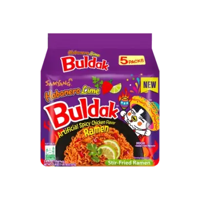 Samyang Habanero Lime Buldak Hot Chicken Flavor Ramen 675g