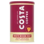 Costa Smooth Medium Roast Instant Coffee 100g