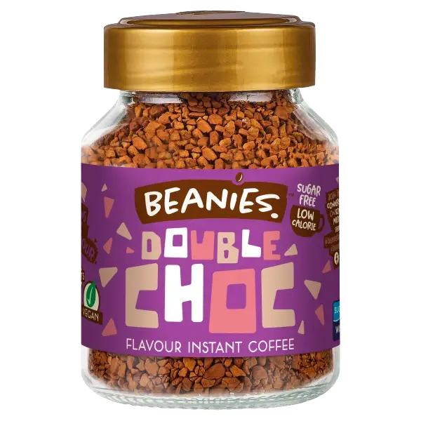Beanies Double Choc Flavour Instant Coffee 50g