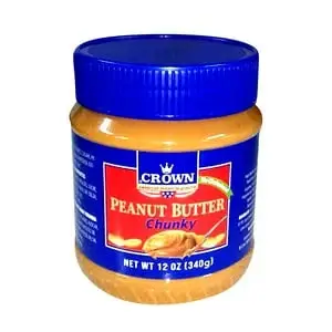 Crown Peanut Butter Chunky 340g